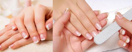 Beautiful shiny nails