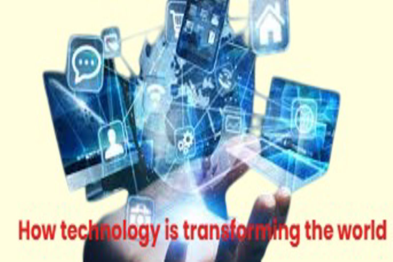 How technology is transforming the world and how technology ought to transform the world.