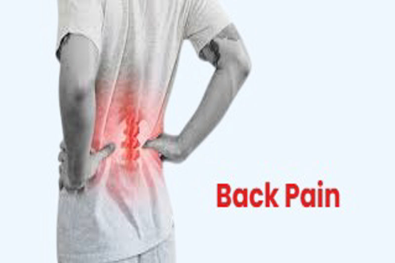 What happened back pain?